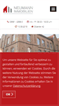 Mobile Screenshot of neumannimmobilien.de